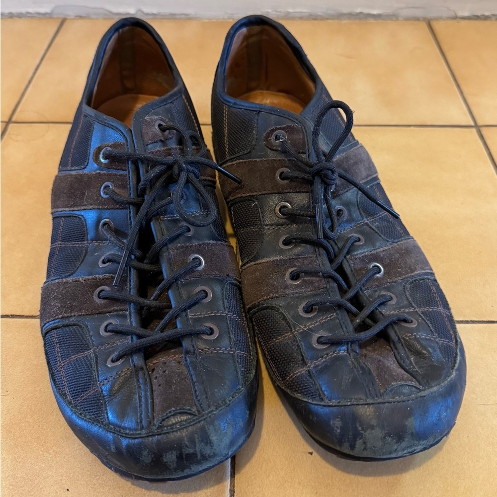 Men's Black and Brown Casual Shoes